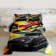 thumbnail image 2 of Castle Fairy Kids Children Speed Race Car Full Size Comforter Sets,Sport Bedding Sets, 2 of 8