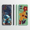 thumbnail image 4 of Silicone Case For Samsung Galaxy Note 10 Note10 Lite Cover Cute Panda Liquid Fundas For Samsung Note 10 Lite SM-N770F Phone Case BlackA08 For Note 10 Lite, 4 of 6