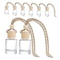 thumbnail image 4 of Hemoton 8pcs Glass Perfume Bottles for Car Hanging Diffuser, 4 of 8
