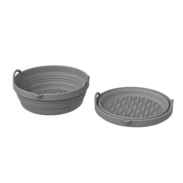 Air Fryer Silicone Pots Silicone Air Air Fryer Tray for Oven Range Air Fryer Tray for Oven Large Air Fryer Tray Replacement Square Air Fryer Tray for Oven Nx60a6511ss Air Fryer Tray for Oven