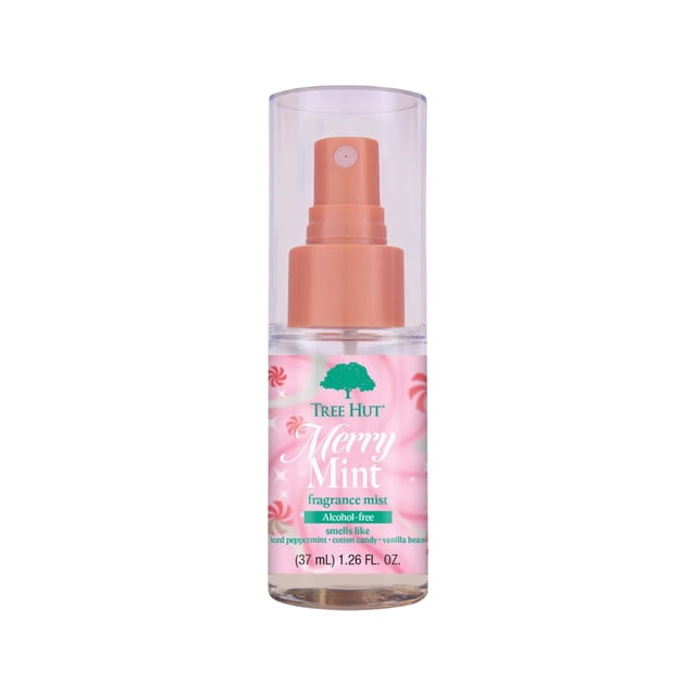 Fragrance Mist Tree Hut Mini Merry Mint, 37 ml, tamaño de viaje