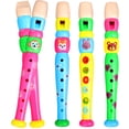 thumbnail image 4 of KAKOWELY 4 Pcs Flutes Musical Instruments Early Education Develop Recorders Musical Educational Toys for Kids,8.07X"X0.79"X0.79", 4 of 4