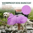 thumbnail image 6 of Kuoser Dog Raincoat, Waterproof Windproof Rain Jacket for Small Medium Large Extra Large Dogs, Pink, M, 6 of 7