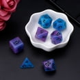 thumbnail image 3 of HLONK ✪ 7pcs/set Luminous Polyhedral Sided Dice D4 D6 D8 D10 D12 D20 Set For Dungeons & Dragon D&D RPG Poly Game, 3 of 18