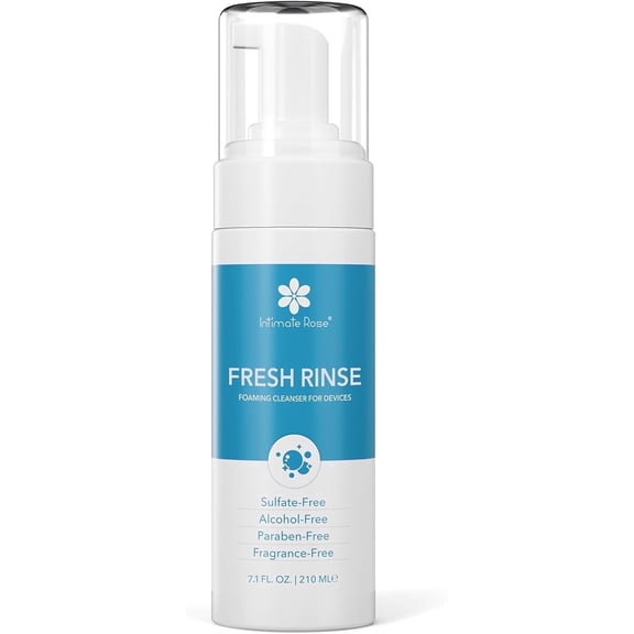 Foaming Toy Cleaner – Silicone-Safe Toy Cleaner – Gentle, 100% Fragrance-Free Cleaning Solution, 7.1 fl oz (210 ml)