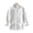 White, variant on Men Shirt Chinese Style Solid Color Knot Button Single-breasted Stand Collar Mid Length Long Sleeves Loose Cardigan Top Hanfu Costume