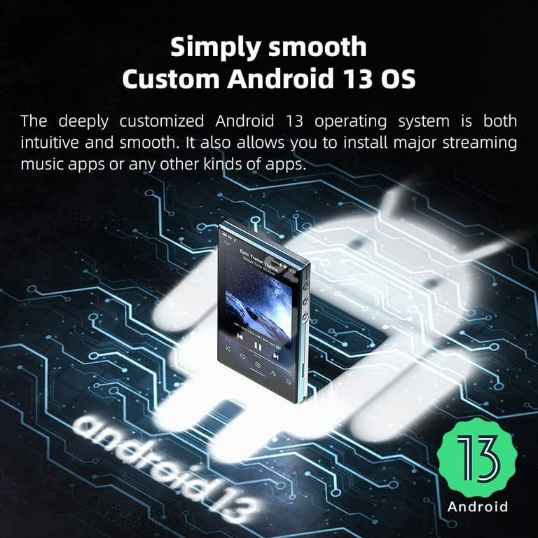 JadeAudio/FiiO JM21 Android 13 Hi-Res Music Player MP3 with