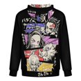 thumbnail image 5 of Demon Slayer Jacket Casual Oversized Hoodie Stylish Zipper Hooded Sweatshirt Warm Loose Outerwear 5XL, 5 of 8