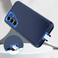thumbnail image 5 of I-HONVA for Samsung Galaxy S25 FE Case,Shockproof Heavy Duty Rugged Phone Case Military-Grade Protection Phone Cover for Galaxy S25 FE Case,Navy Blue, 5 of 7