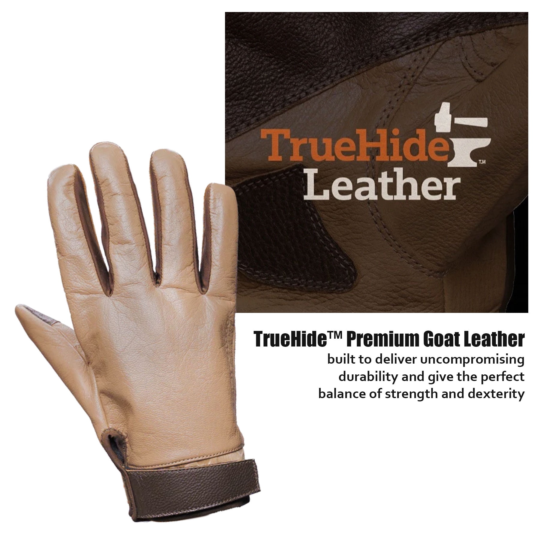 GLACIER GLOVE Adult Unisex Pursuit Gloves, Color: Tan, Size: L