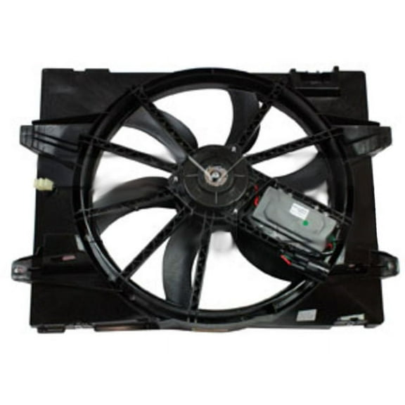 Radiator Fan Assembly - Compatible with 2006 - 2011 Lincoln Town Car 2007 2008 2009 2010