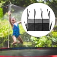 thumbnail image 4 of Bolsa de malla de almacenamiento de trampolín correas 3 bolsillos de ejercicio de interior Fitness equipo de trampolín bolsa de juguetes CUTICAT bolsas de almacenamiento de trampolín, 4 of 7