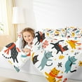 thumbnail image 4 of Castle Fairy Cute Cats 2Pcs Bedding Comforter Set for Teens Boys Girls,Cartoon Animal Twin Comforter Sets,Kawaii Pets Breathable Bedding Set,Ultra Soft Home Decor, 4 of 8