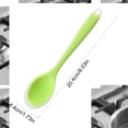 thumbnail image 3 of Silicone Cooking Spoon Non-Stick Food-Grade Heat-Resistant Kitchen Utensil for Stirring, Baking, Serving, Dishwasher Safe, Multiple Colors, 3 of 6