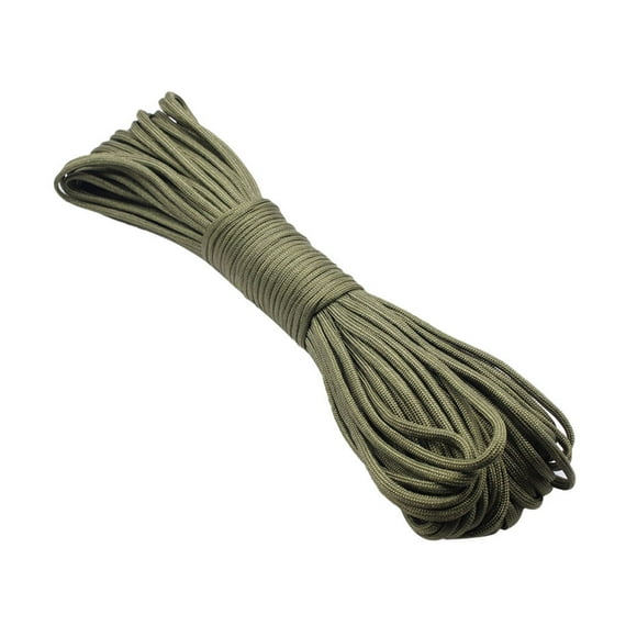 ZTTD Corde de Parachute en Nylon Attache 100 Pieds Corde de Parapluie en Polyester à Sept Cœurs