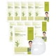thumbnail image 1 of Mascarilla facial DERMAL con esencia de colágeno de bambú, 23 ml, paquete de 10, 1 of 7