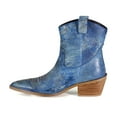 thumbnail image 3 of Diba True Womens Rave Lion Western Pull On Pointed Toe  Ankle Boots, 3 of 5