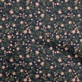 thumbnail image 1 of oneOone Cotton Poplin Rose Brown Fabric Florals Sewing Craft Projects Fabric Prints By Yard 56 Inch Wide, 1 of 4
