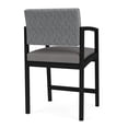 thumbnail image 5 of Lenox Steel Reception Waiting Room Hip Chair / Black Steel / Gray / Gray, 5 of 5