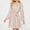 Rose Gold, variant on Zedker Women's Sequin Sparkly Glitter Party Club Dress Long Sleeve Short Cocktail Holiday Party Dresses Plus Size Black L