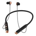 thumbnail image 2 of Banda para El Cuello con Micrófono ejercicio Cuello Colgante Inalámbrico Impermeable Música en oreja 5.1 Auriculares Auriculares Entrenami - negro, 2 of 4