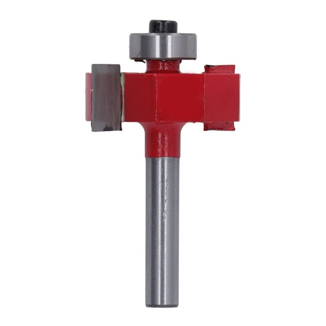 Tungsten Alloy Router Bit, Accurate Incisive Oxidized T Shaped Router Bit Wear Resistant For Woodworking 1/4x3/16,1/4x1/2,1/4x3/8