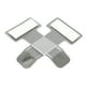 thumbnail image 1 of Riwesomey 2 uds. Soporte transparente para tiques de aparcamiento de coche, soporte para tiques para parabrisas de coche Kits de molduras para tableros de automóviles, 1 of 6