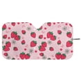 thumbnail image 2 of Jeiento Cute Strawberry Car Front Windshield Sun Shade Sun Shade for UV Protection Easy to Install Front Window Cover Sun Visor Reflect UV Sun and Heat and Protect Your Car, 2 of 6