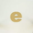 thumbnail image 3 of Package of 1, 16 Inch X 1/2 MDF Letter e in The Arial Font, Thick, Lower Case for Art & Craft Project, Made in USA, 3 of 3