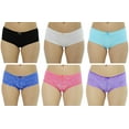 thumbnail image 3 of Just Intimates Boylegs / Panties for Women (Pack of 6) (Small), 3 of 3