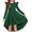 Dark Green, variant on Arshiner Girls Dresses Ruffle Long Sleeve High Low Flowy Swing Casual Party Dresses with Pockets