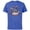 Royal Heather, variant on Marvel Avengers Red and Gray Stylized Cute New Year 2024 - Short Sleeve Cotton T-Shirt for Adults - Customized-Black