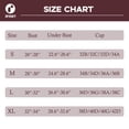 thumbnail image 3 of Women's Yoga High-Waisted Pants Leggings with Seamless Sports Bra set  XL Size Coffee Athletic Activewear, 3 of 10