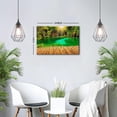 thumbnail image 5 of Lakes Waterfall Canvas Wall Art, Turquoise Lake Print, Tropical Forest Waterfall Artwork for Living Room Bedroom Bathroom Decor, Ready to Hang, 5 of 6