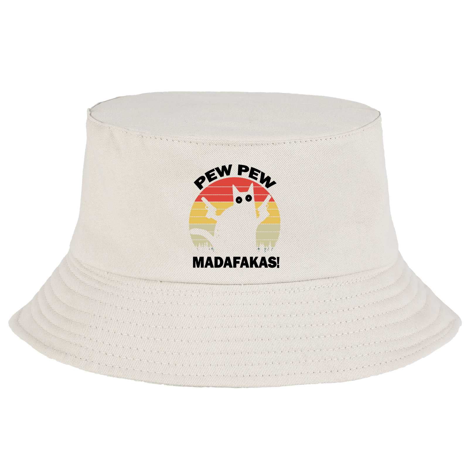 Pew Madafakas Bucket Hats Funny 
