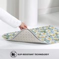 thumbnail image 4 of White daisy Door Mat for Indoor, Welcome Door Mats Front Entrance Rug, Non-Slip Bathroom kitchen Rugs for Inside Floor, Small Rug Dog Door Mat 20X31.5 Inch, 4 of 5