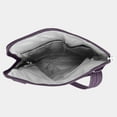thumbnail image 6 of Anti-Theft Classic Slim Double Zip Crossbody Bag-Purple Anti-Theft Classic Slim Double Zip Crossbody Bag, 6 of 7