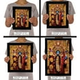thumbnail image 7 of IBA Indianbeautifulart Maa Kaali Poster With Frame Wall God Photo Frame Holy Hindu Religious Poster Home Decor Ready To Hang Wooden Frame, 7 of 7