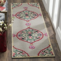 SAFAVIEH Bellagio BLG605D Handmade Dark Grey / Multi Rug