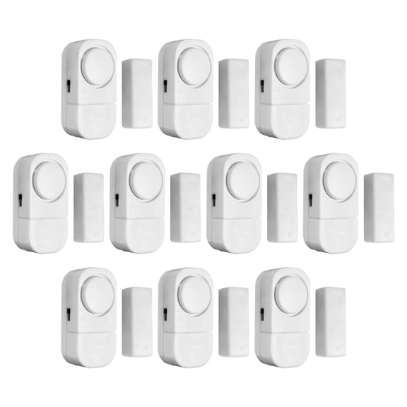 erfcxs Wireless Door Window Alarm Sensor Kit for Home Business Entry Security and Indoor Control System