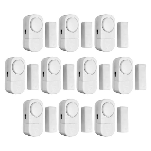Wireless Door Window Alarm Sensor Kit for Home Business Entry Control and Security System