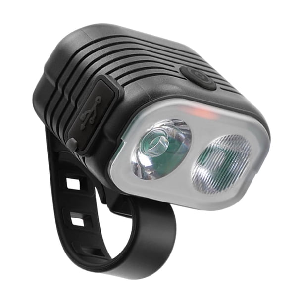Luz de bicicleta, luz delantera de bicicleta multifunción, lámpara para bicicletas, para ciclismo, bicicletas de carretera, bicicletas de montaña para sin trompeta
