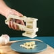 thumbnail image 1 of Prensa de ajo manual de acero inoxidable y molinillo de jengibre con agarre ergonómico antideslizante para preparar comidas sin esfuerzo y disfrutar de una cocina sabrosa en casa. Aestivo |, 1 of 6