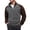 Brown, variant on KHONTS Men's Quarter Sweatshirt Zip Quilted Long Sleeve Tee Stand Collar Color Block Pullover Tops Brown XL