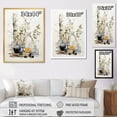 thumbnail image 4 of Designart "Sumi Bird Asian Painting XX" Asian Floater Framed Canvas Print, 4 of 7