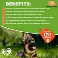 thumbnail image 4 of Beloved Pets Flea and Tick Support Chews for Dogs and Cats - Skin & Coat Natural Defense & Resistance for All Breeds Chicken Flavor, 10 oz, 4 of 5
