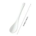 thumbnail image 4 of TIELUTT 13CM Bone Small Spoon Coffee Stirring Spoon Long Handle round Tall Kitchen Table Set End Table round Runner round Dining Table for 2 Set Dining Table Set for 4 round Table Runner Set, 4 of 8