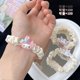 thumbnail image 1 of Jelly Transparent Sanrio Hair Loop Cute Japanese and Korean Ins Student Kulomi Sweet Hair Rope Large Intestine Hair Loop Headwear, 1 of 5