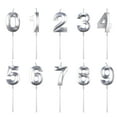 thumbnail image 6 of Miyuadkai Candlesticks Birthday Candles Extended Big Number Candle Multicolor 3D Design Cake Topper Decoration for Any Celebration, 6 of 9