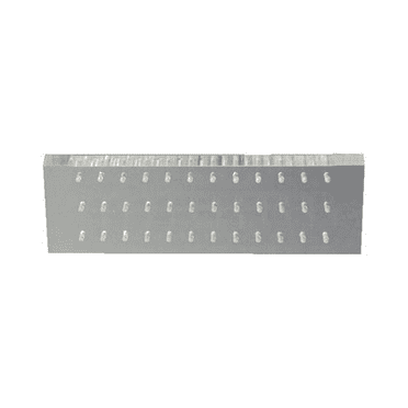 Palmero 1516B-LA 36 Hole Latch Type Bur Block Clear Plexiglass 5" X 2" X 0.5"